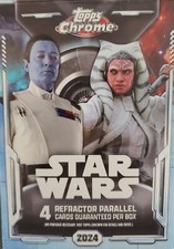 2024 TOPPS CHROME STARWARS BASE AND INSERTS