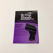 On-Stage MY250 Plastic Euro-Style Microphone Clip