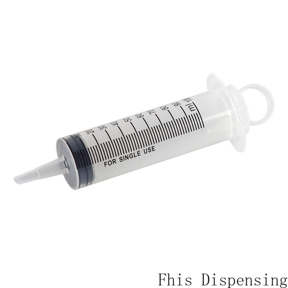 100ml Large Big Giant Food Syringe Applicator Big Mouth Pack of 2