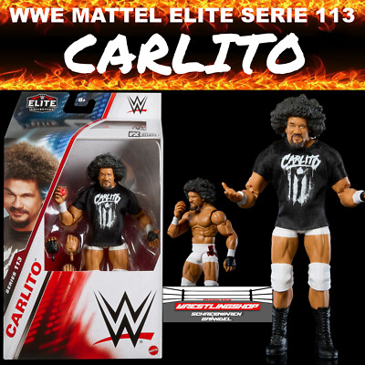 WWE MATTEL ELITE 113 CARLITO WRESTLING ACTION FIGUR RAW BASIC JUDGEMENT DAY NEU