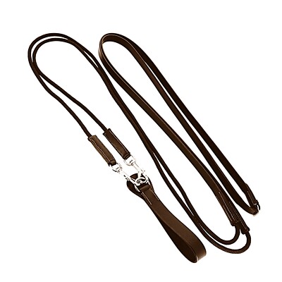 Rênes En Coton Tressé Pour équitation - Entraînement Au Barrel, Corde, Multicolore, Neuves