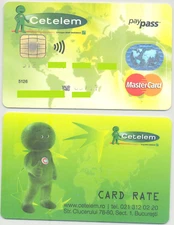 Romania bank cards  , Mastercard  , Credit cards ( Expired )