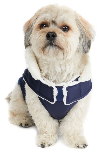 Hotel Doggy Sherpa Lined Puffer Best For Dogs Size Small - Picture 2 of 7