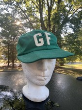 Vintage General Foods GF Hat Snapback Trucker Cap Green Made In USA 80s