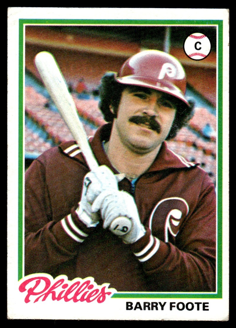 1978 Topps Barry Foote Philadelphia Phillies #513
