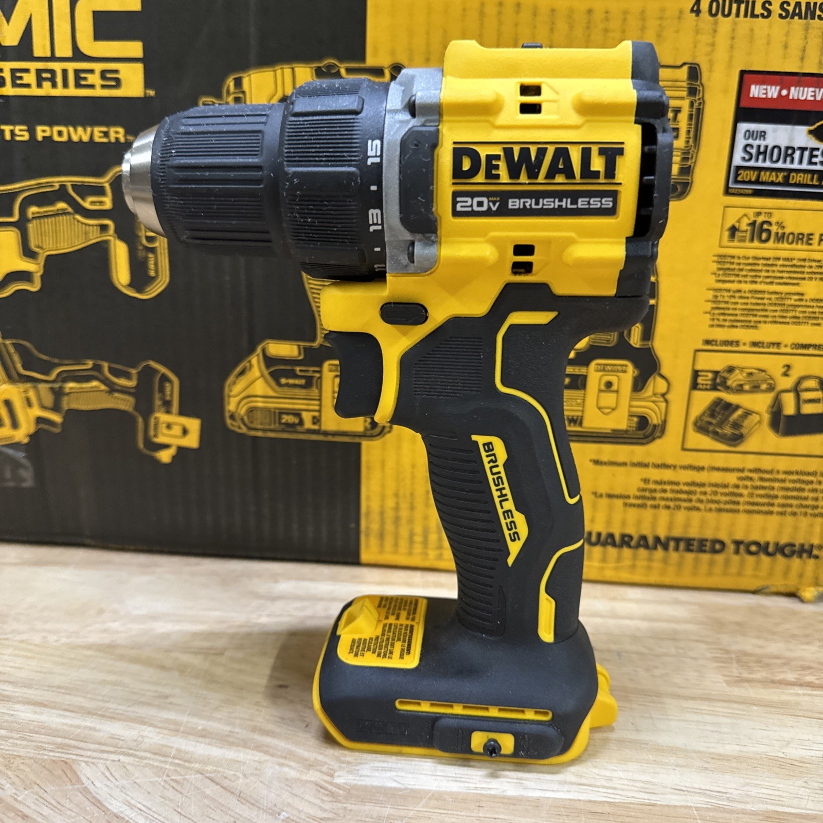 DEWALT 20V MAX Atomic 4 Tool Combo Kit - DCK486D2 (PRE-OWN)