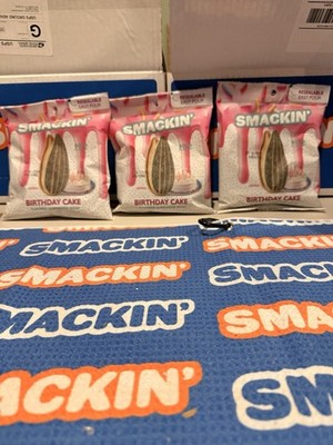 Smackin' Sunflower Seeds - Limited Edition Birthday Cake 3 pack!