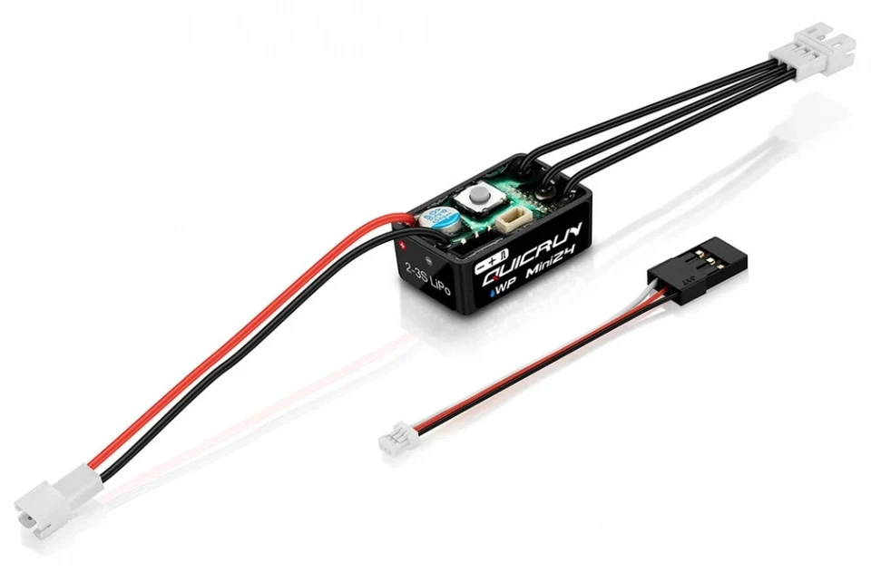 HW30109004 Esc Regolatore QuicRun WP MINI24 ESC 25A BL 2-3S Crawler 1/16-1/24 - Immagine 2 di 4