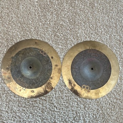 MEINL Byzance 14in Dual Hi-Hat Cymbal Pair (2pc) Bronze B14DUH Used for 1 year.
