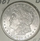 1889 Morgan Dollar ☆ 90% Silver ☆ BU Gem ☆ Beautiful luster; Nice Cartwheel