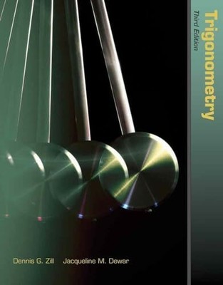 Trigonometry (The Jones & Bartlett Buch Jones and Bartlett Publishers, Inc