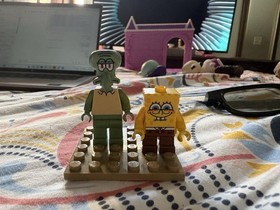 LEGO Squidward And SpongeBob Minifigure 3834 Bikini Bottom