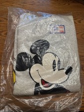 Vintage Mickey Mouse Crew Neck Sweatshirt Size L Disney Character Fashions New