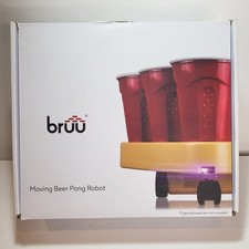 Bruu Moving Beer Pong Robot Motorized Party Game V1 - Tested & Working