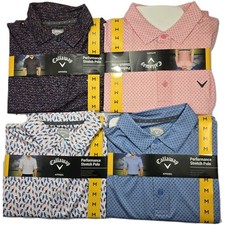 Callaway OptiDri Performance mens polo Shirt Size M Various Colors NWT 20A
