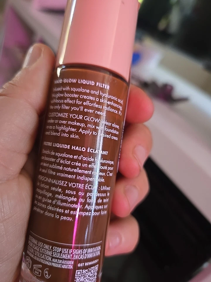 Elf Halo Glow Liquid Filter Booster 1.06 fl oz New In Box - Image 3 of 3