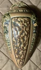 Roseville Florentine Brown Vintage Art Pottery Ceramic Wall Pocket