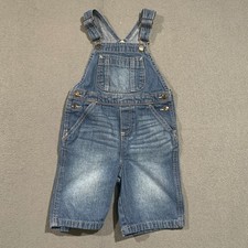 Genuine Kids from OshKosh Blue Denim Bib Overalls Toddler Size 4T 100 Cotton