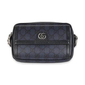 Gucci bleu marine suprême tender petit Ophidia bandoulière femme taille unique