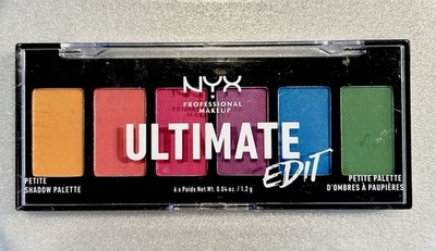 NYX Professional Makeup Ultimate Edit Petite Shadow Palette Brights USPP02