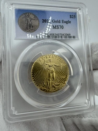 2021 US Liberty Gold Eagle Sealed Storage Box Collection Coin Encrypt Replica