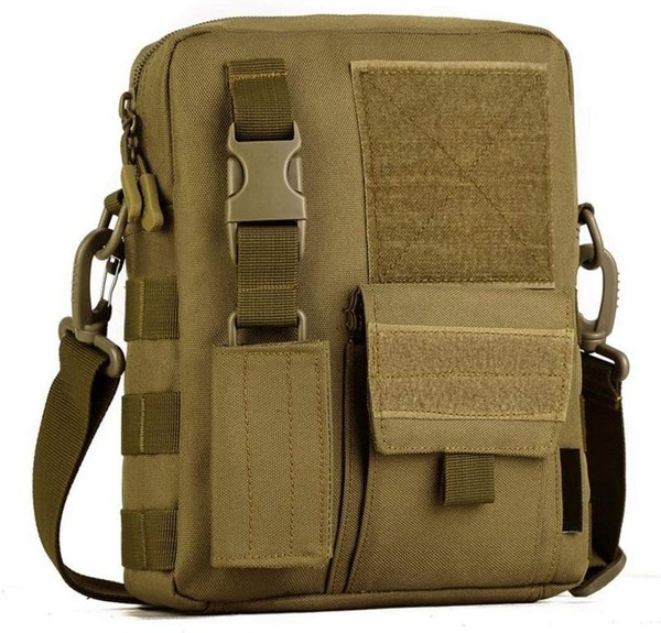 Taktisch UmhäNgetasche 20 X 25 X 7Cm Molle Schultertasche MilitäR Crossbody Bag-image