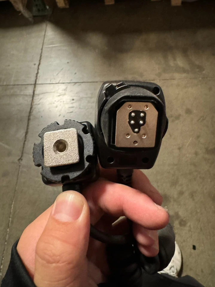 Cabo Vello E-TTL para Canon OCS-C6 conjunto de 2 cabos de luz de flash - Imagem 3 de 4