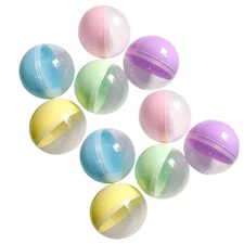 Einey Gachapon Capsules, Empty Capsules, For Garapon Crane Games, Transparent, _