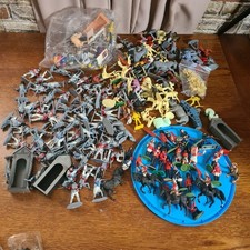 Retro toy soldiers mixed lot britains royal guards old cowboys etc bundle lot #1