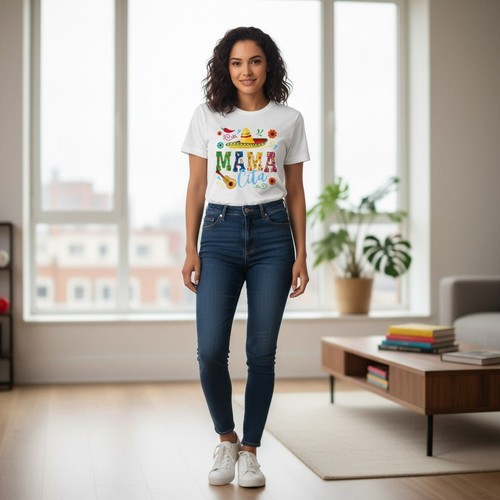 Mamacita T-Shirt Script Style Muttertag Geschenkidee für Sie - Bild 19 von 34