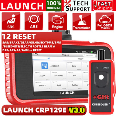 2026 Newest LAUNCH CRP129E V3.0 OBD2 Scanner Diagnostic Tool Reader CANFD DOIP