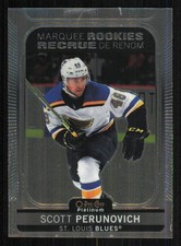 2021-22 O-Pee-Chee Platinum #288 Scott Perunovich RC