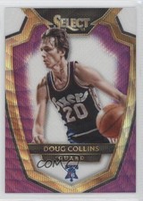 2014 Panini Select Premier Level Purple & White Prizm Doug Collins #182 HOF 0f8