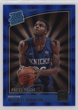 2018-19 Donruss Rated Rookies Press Proof Blue Laser 4/49 Mitchell Robinson ux8
