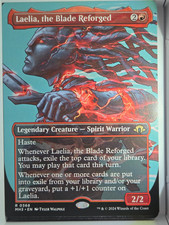 Laelia, the Blade Reforged (Borderless) - R368 - MTG - Modern Horizons 3 (MH3)