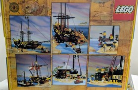 LEGO 6285 Black Seas Barracuda Pirate Ship Complete Set Boxed Pirates