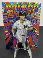 💥2025 Topps Chrome Power Players Giancarlo Stanton #PP-13 Refractor Yankees