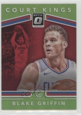 2017 Panini Donruss Optic Court Kings Lime Green Prizm /149 Blake Griffin #7 0q0