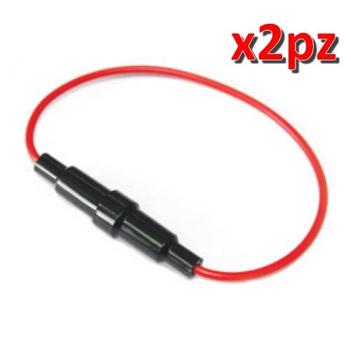 Fusible 1A de protection & porte-fusible pompe condensat - pack de 2