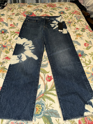 Edwin Jeans Kali Ankle Indigo Button Fly Vintage Straight Womens 26 NWT (A19)