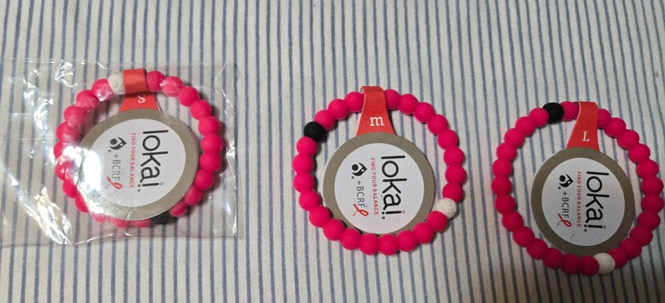 Pulseiras Lokai cores sortidas tamanho P M G - Imagem 3 de 4
