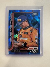 2025 Topps Chrome Sapphire Edition F1 #116 - Grand Prix Winners Lando Norris
