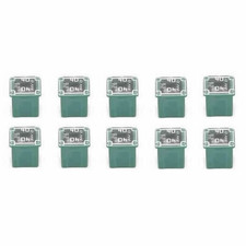 10 Pc Automotive Low Profile JCASE Fuse 40 Amp Fuse Kit for Ford Chevy/GM Nis...
