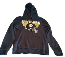 Pittsburgh Steelers Junk Food Clothing NFL Men’s Pullover Hoodie Size Medium