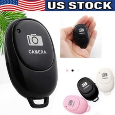 NEW Wireless Camera Shutter Bluetooth Remote Control for Android iPhone Lot