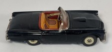 Vintage Bandai Tin Friction 1955 Ford Thunderbird Convertible Japan Toy Car