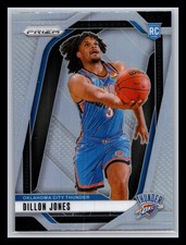 Dillon Jones Oklahoma City Thunder 2024-25 Panini Prizm #240 Prizms Silver