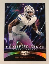 Micah Parsons 2023 Certified Stars Mirror Bronze #CS1 #ed/249