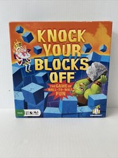 Knock Your Blocks Off Game by Gamewright Complete OPEN BOX
