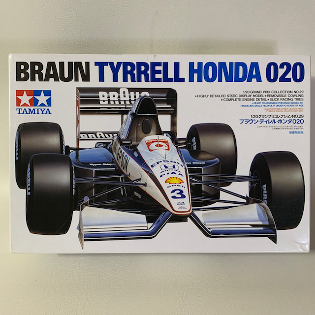 タミヤBRAUN TYRRELL HONDA 020 1/20 Tamiya 1/20 BRAUN TYRRELL Honda 020 Grand Prix Model Kit 20029 | eBay